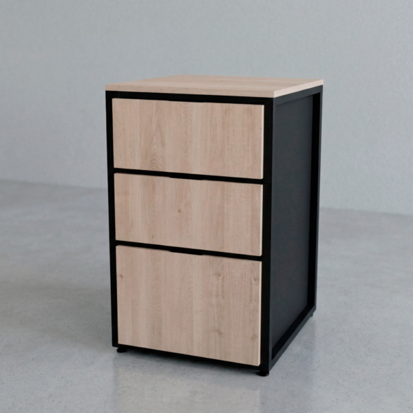 Archivador Metal Madera Bajo